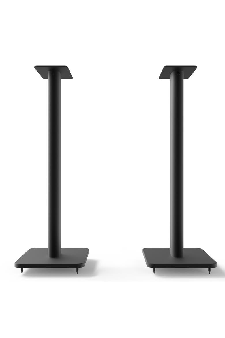 SP26PL 26" Bookshelf Speaker Stands with Rotating Top Plates and Cable Management - Pair, Main, color, Black