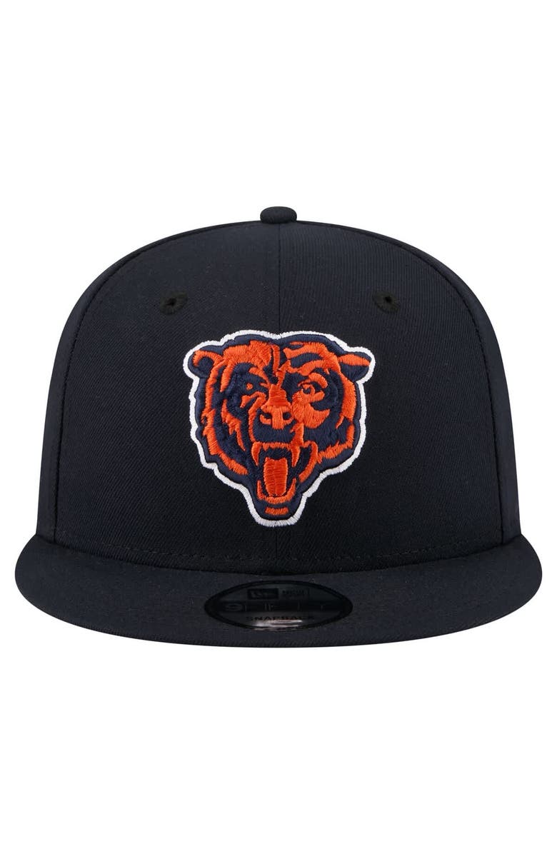 New Era Men's New Era Navy Chicago Bears 9FIFTY Snapback Hat, Alternate, color, Navy