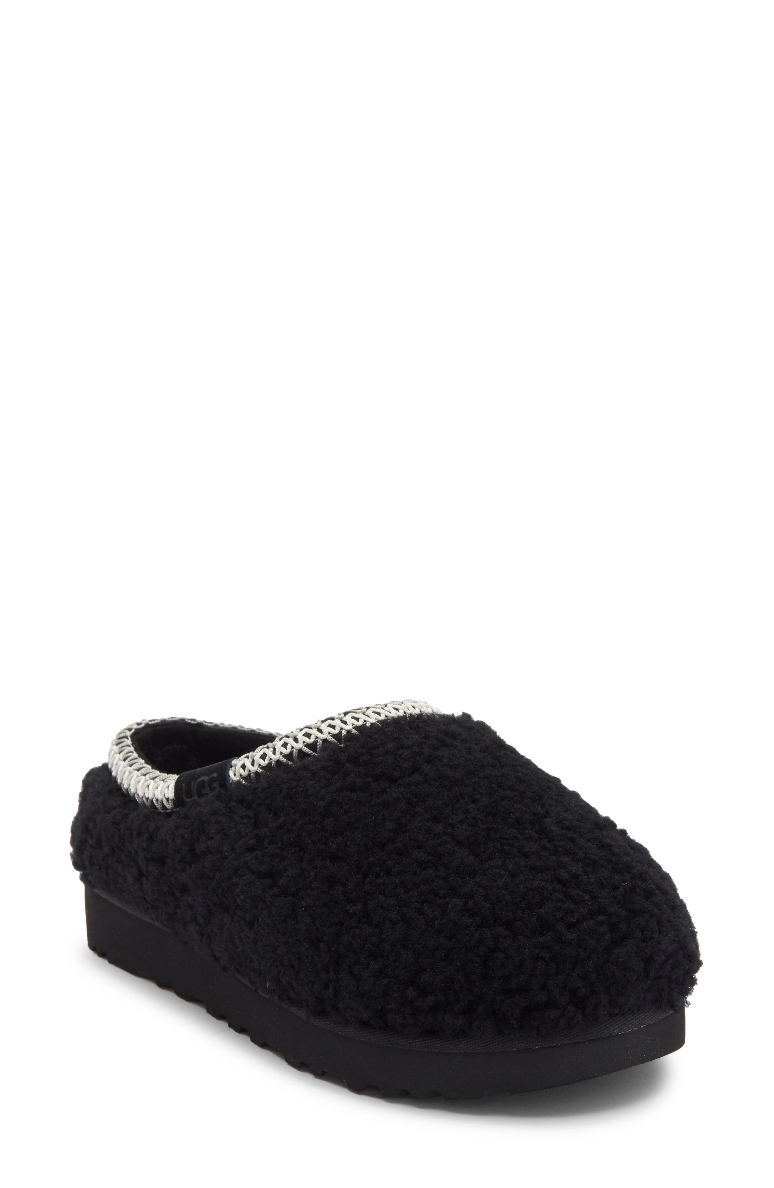 UGG<sup>®</sup> Tasman Maxi Curly Genuine Shearling Slipper, Main, color, 