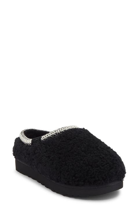 Tasman Maxi Curly Genuine Shearling Slipper (Women)