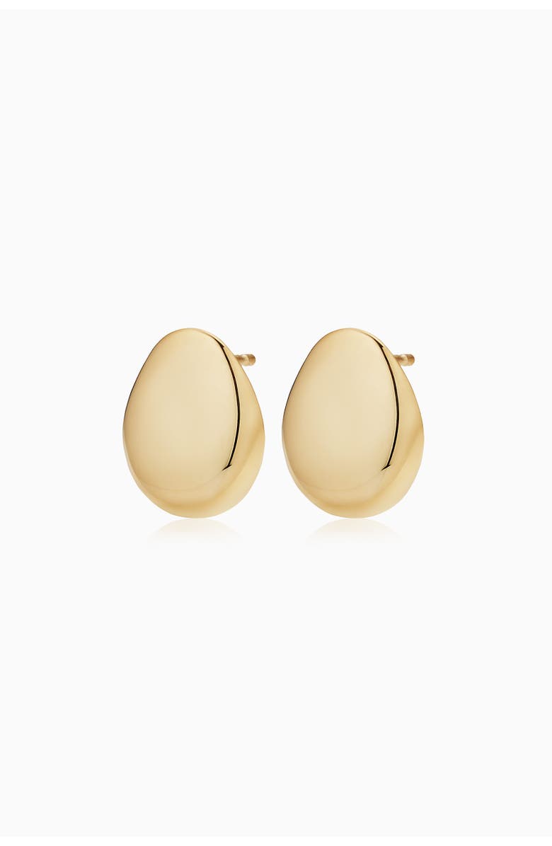 Oradina 14K Yellow Gold Madison Avenue Studs, Alternate, color, Yellow Gold