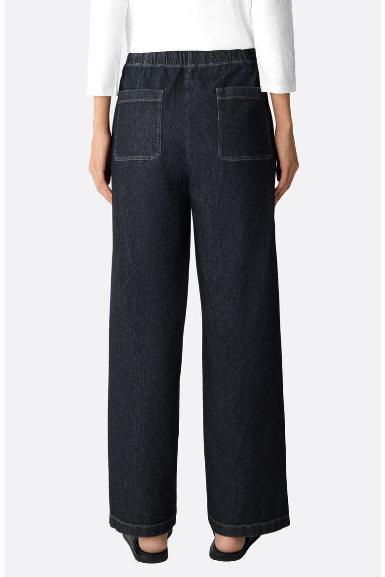 Stretch Organic Cotton Straight Leg Jeans, Alternate, color, DARK WASH