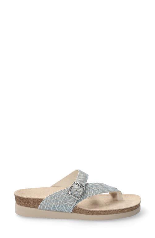 Mephisto Helen Toe Loop Sandal In Brown