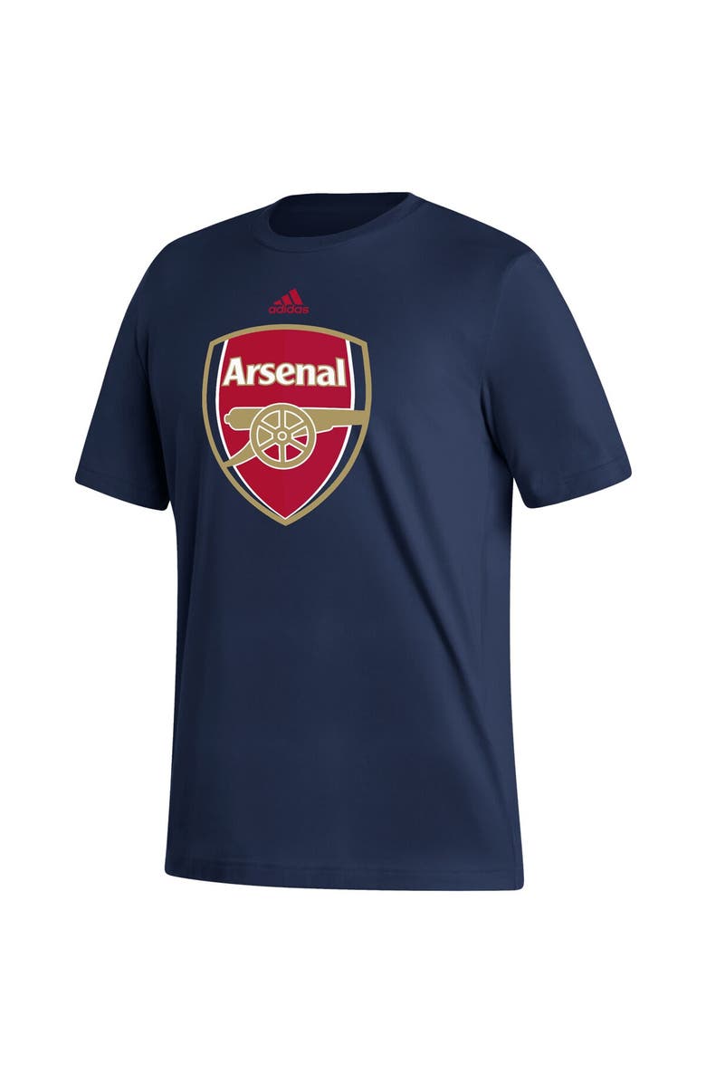 adidas Men's adidas Navy Arsenal Vertical Back T-Shirt, Alternate, color,