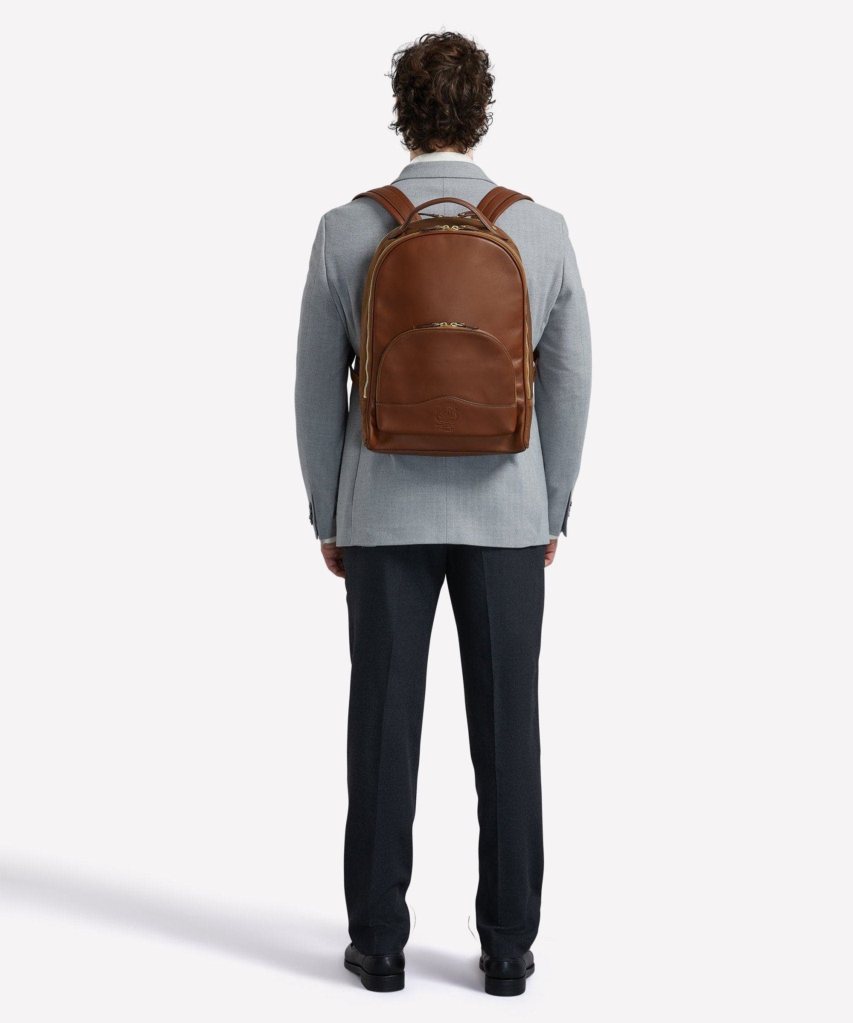 Ghurka Hudson No. 297, Alternate, color, Chestnut Nylon & Leather