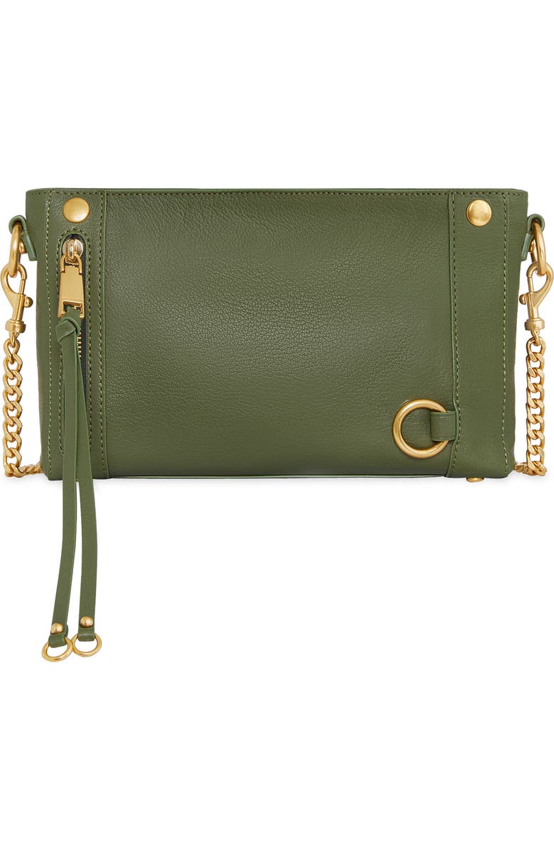 Rebecca Minkoff Mini Mab Leather Crossbody Bag, Main, color,