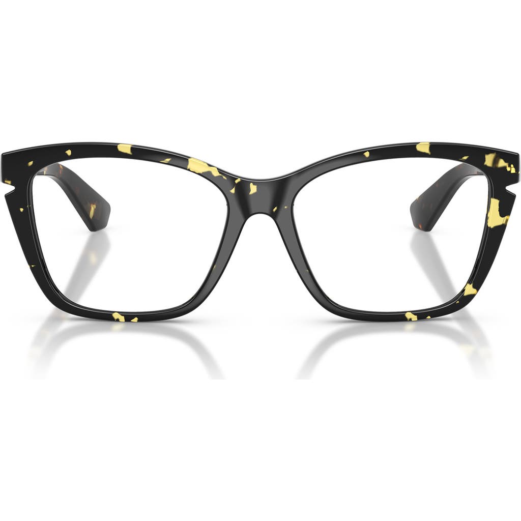 Burberry 54mm Cat Eye Optical Glasses In Black