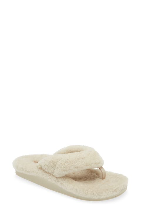 Kipea Heu Genuine Shearling Slide Sandal (Women)