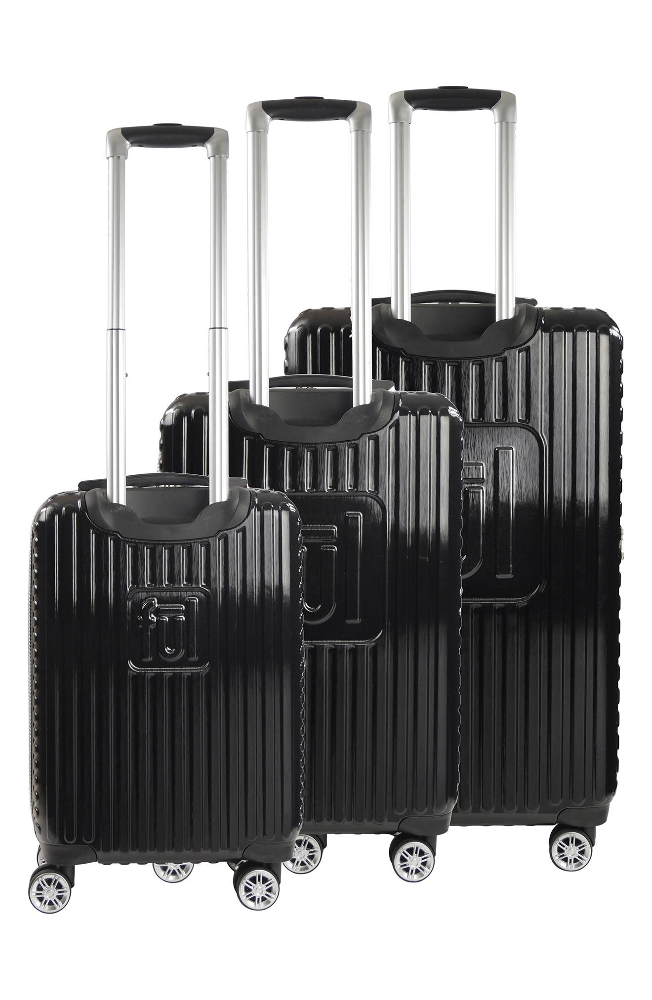 Ful Disney<sup>®</sup> Mickey Mouse Rolling Suitcase 3-Piece Set, Alternate, color, 