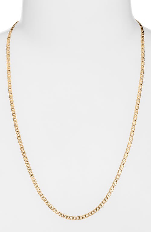 Child Of Wild Mariner Chain Necklace In Gold