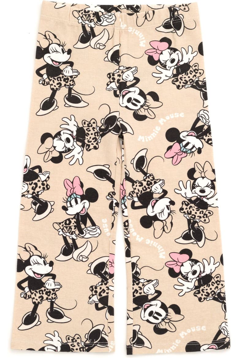 Mickey Mouse & Friends 2-Piece Sweatshirt and Flare Leggings Set, Alternate, color, Minnie Blush Pink