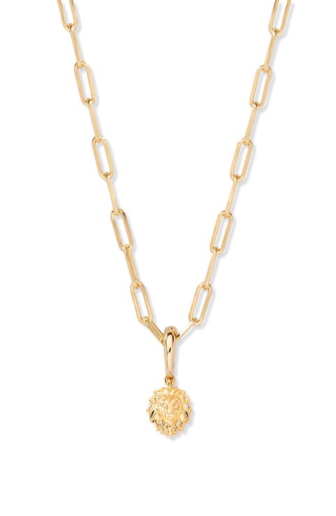 Aries Zodiac Charm Paperclip Necklace