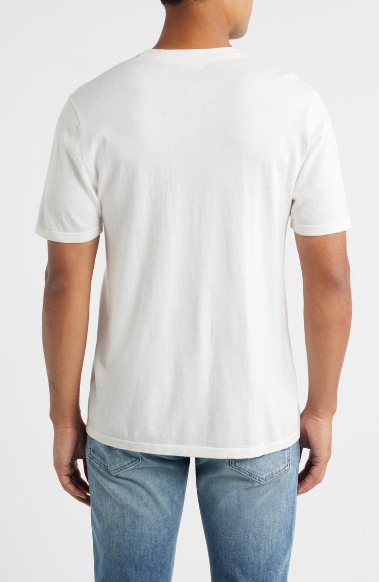 Rails Mason Cotton & Cashmere T-Shirt, Alternate, color, Cream