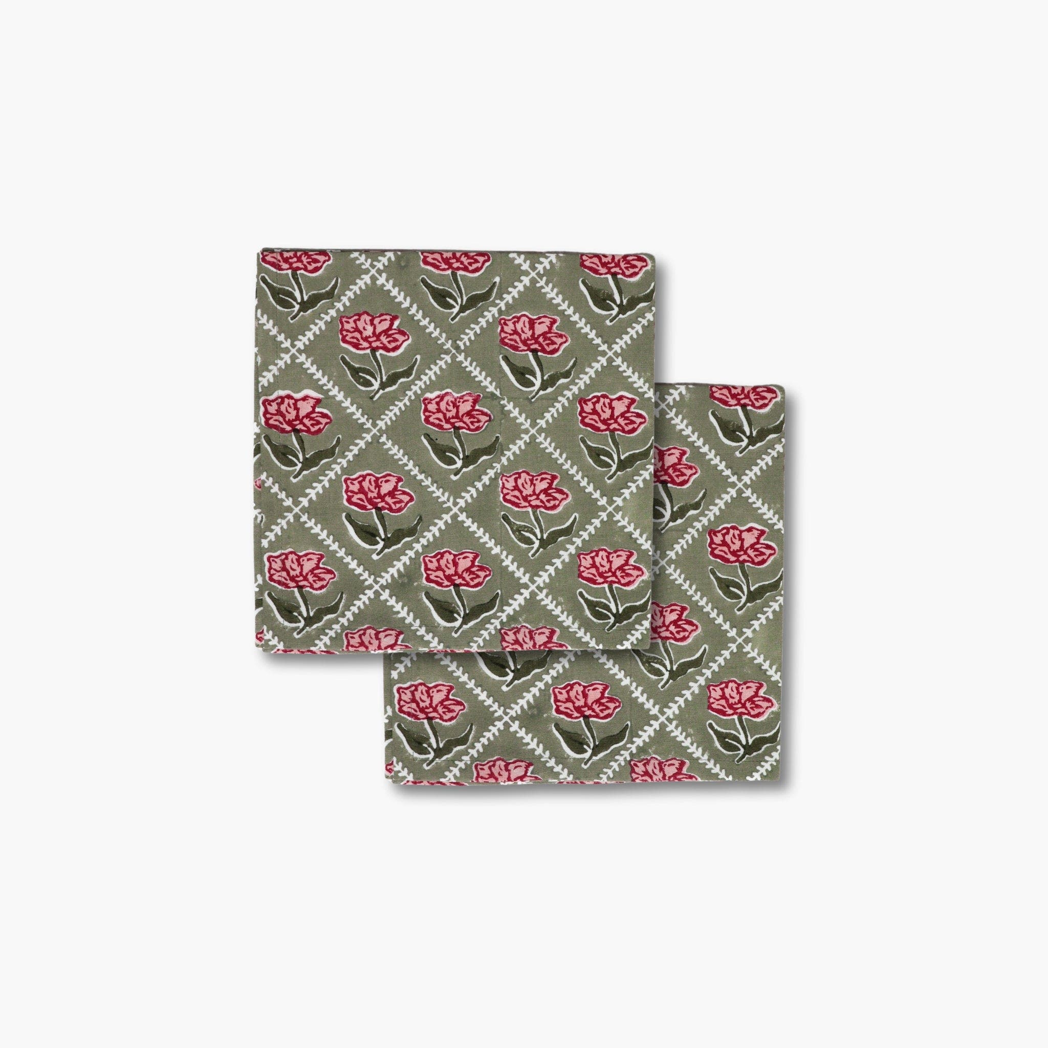 selected Olive & Pink