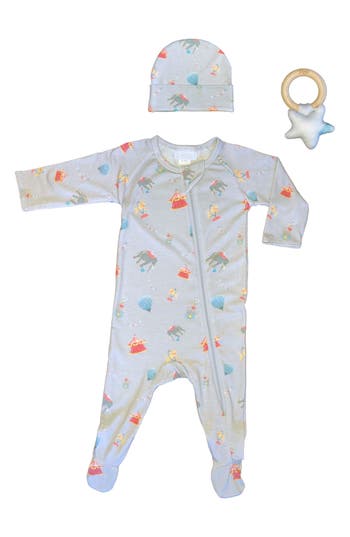Toby Babies'  Circus Footie, Cap & Toy Set