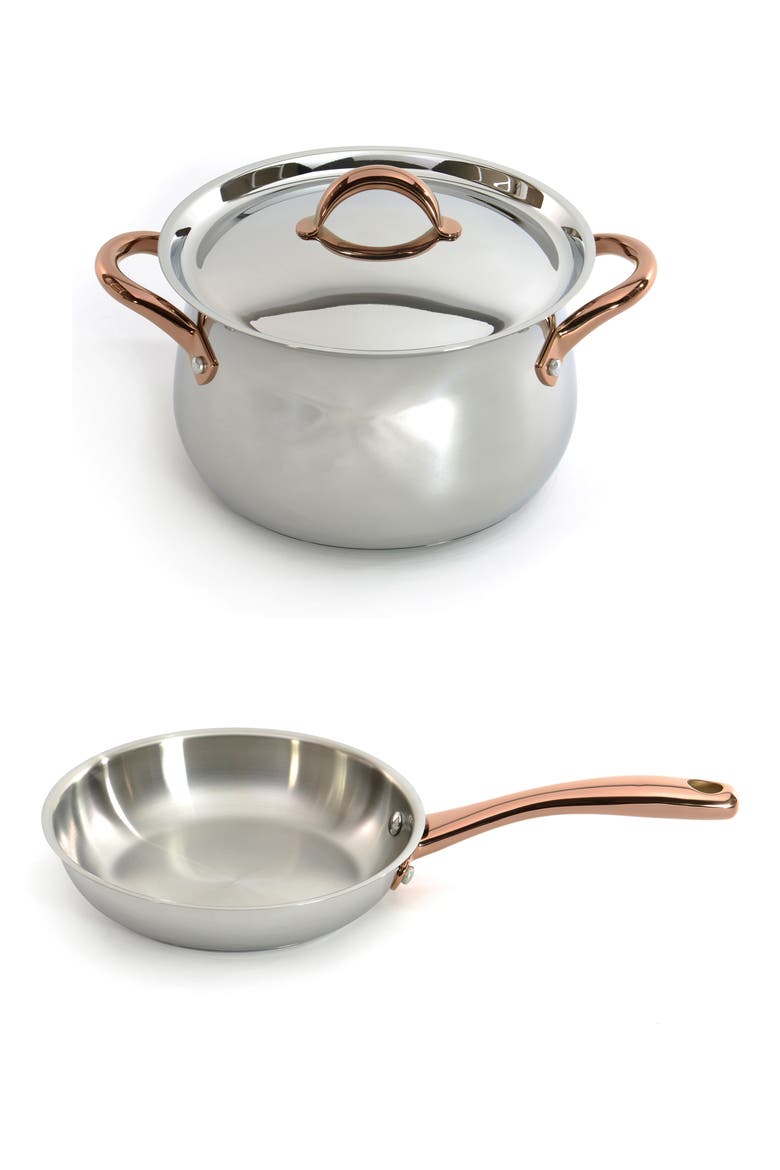 Ouro Gold Starter 3-Piece Set, Main, color, SILVER