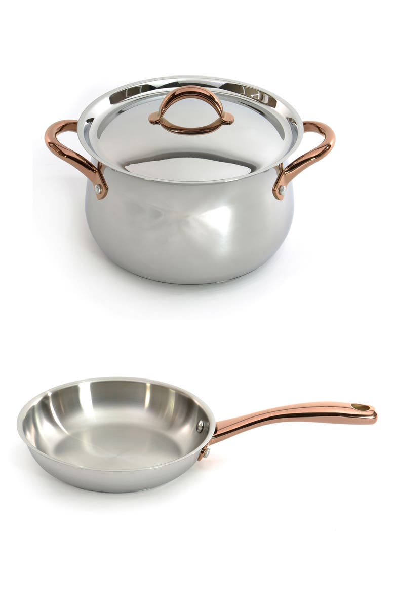 BergHOFF Ouro Gold Starter 3-Piece Set, Main, color, Silver