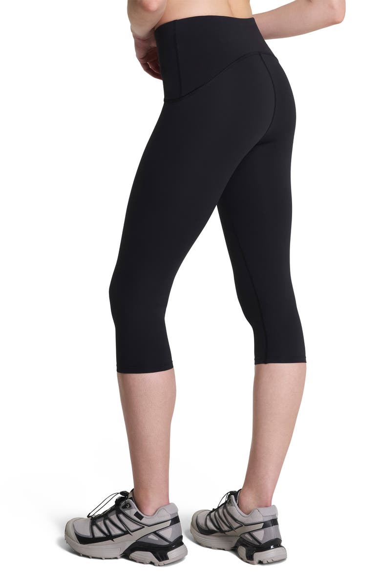 SPANX<sup>®</sup> SPANXshape<sup>™</sup> Booty Boost<sup>®</sup> Crop Leggings, Alternate, color, Very Black