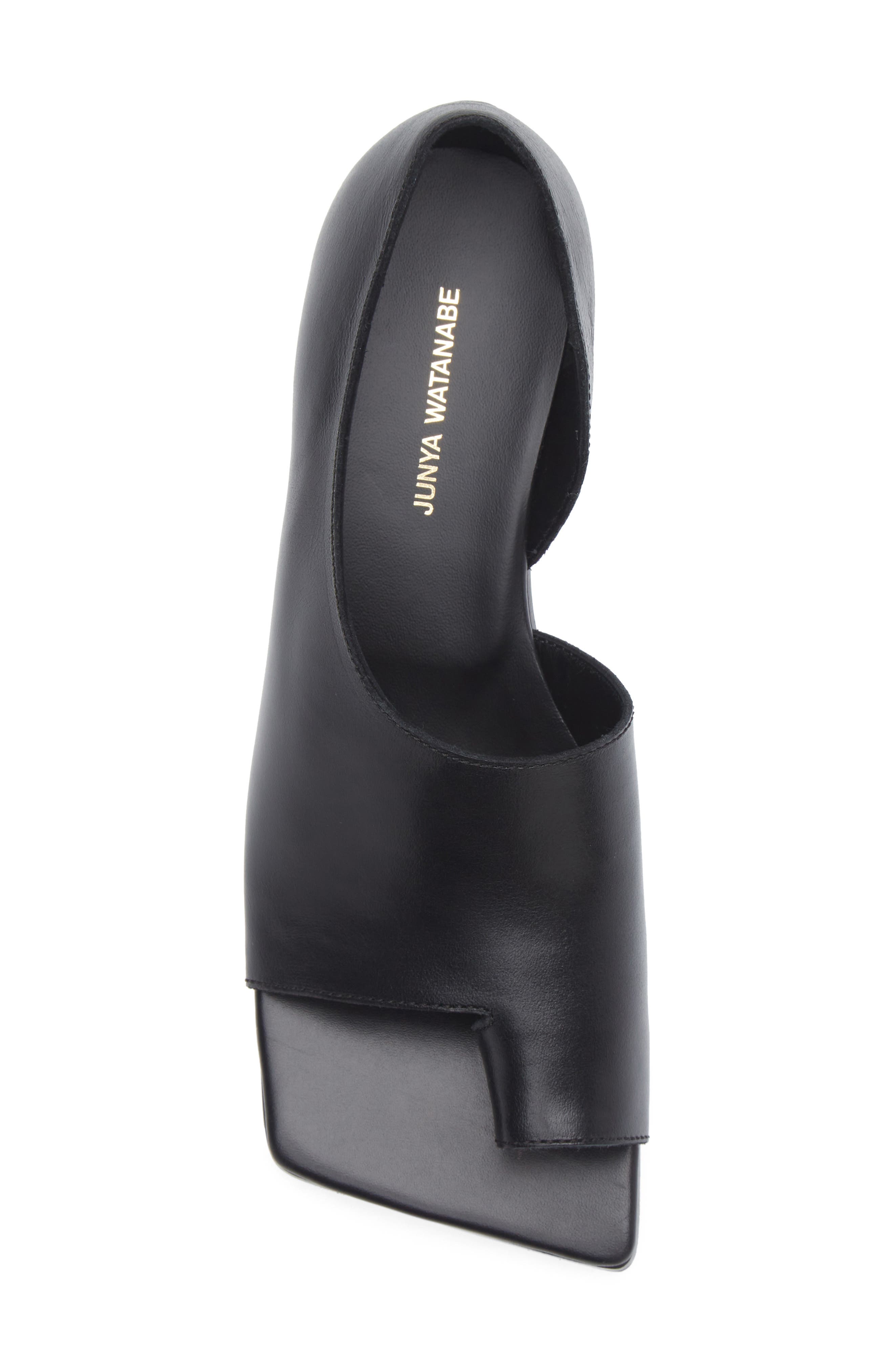 Junya Watanabe Steer Sandal, Alternate, color, Black