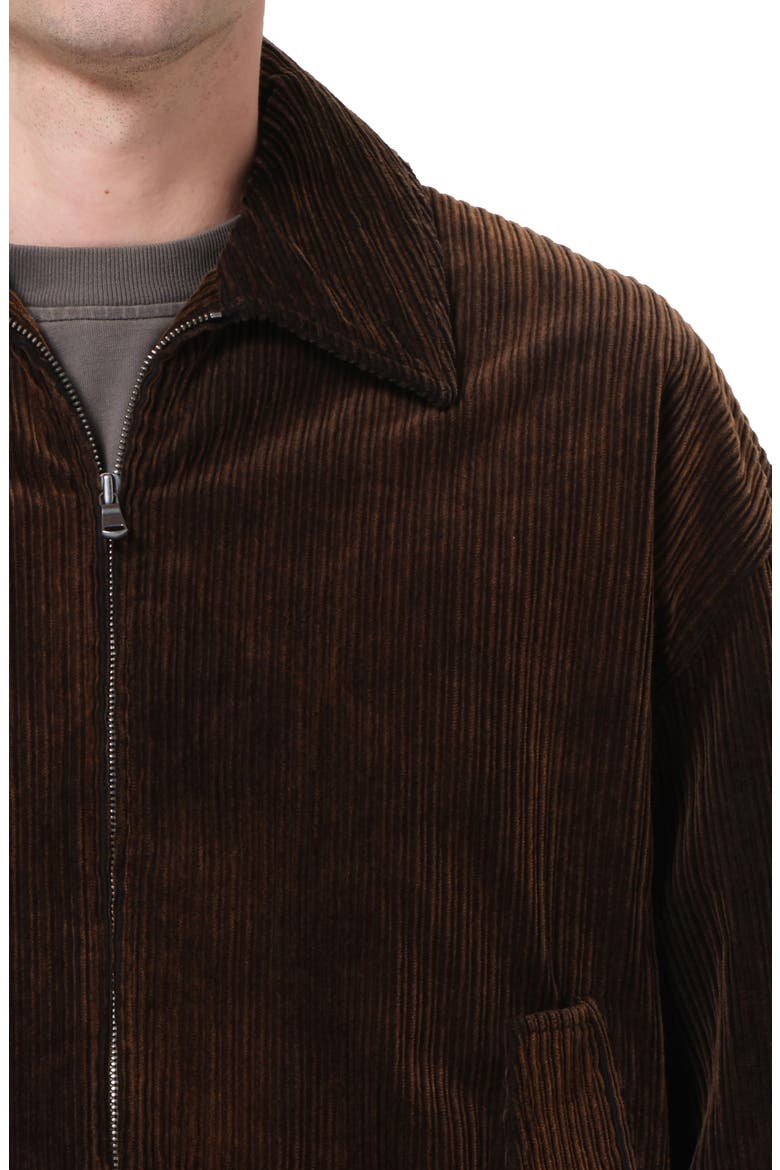 Torres Corduroy Bomber Jacket, Alternate, color, ESPRESSO