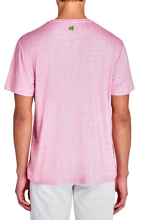 Construct Chambray T-shirt In Coral