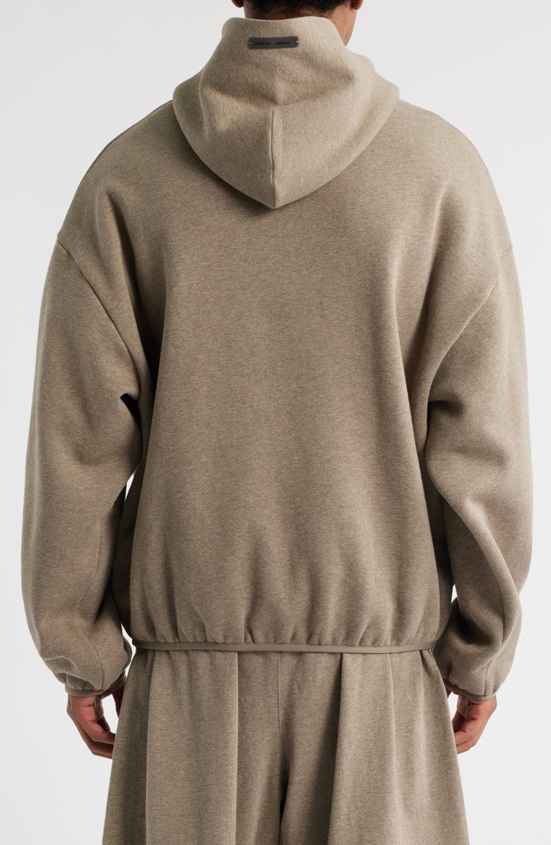 Fear of God Essentials Modern Fit Fleece Hoodie, Alternate, color, Homestead Heather