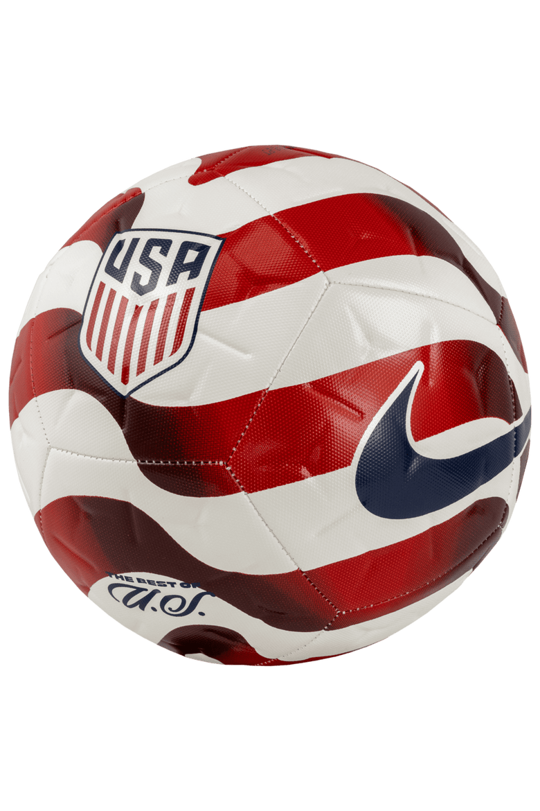 USMNT Academy Soccer Ball, Main, color, Cream
