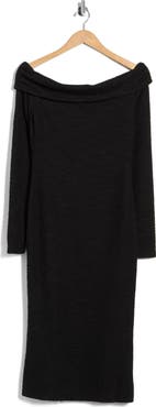 AREA STARS Bailey Off the Shoulder Dress