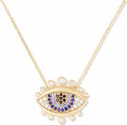 Campbell + Charlotte Juju Evil Eye Charm Necklace