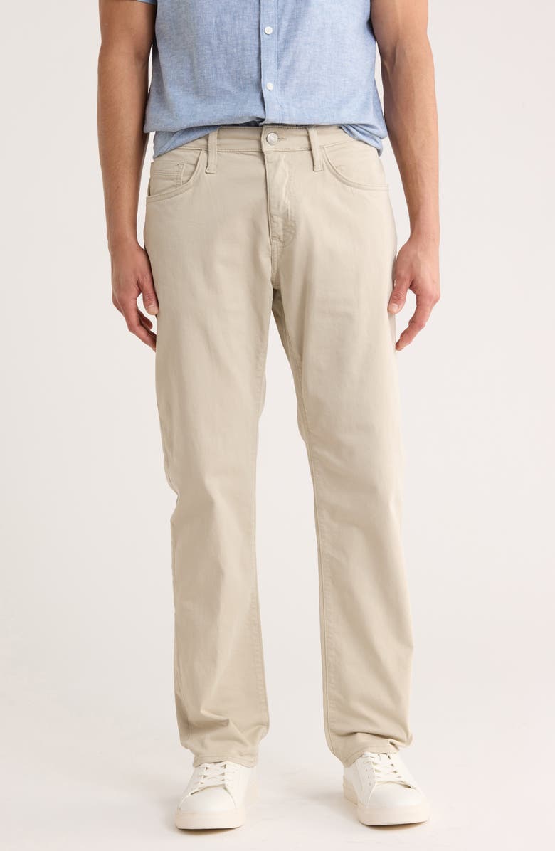 Mavi Jeans Zach Straight Leg Jeans, Main, color, Vanilla
