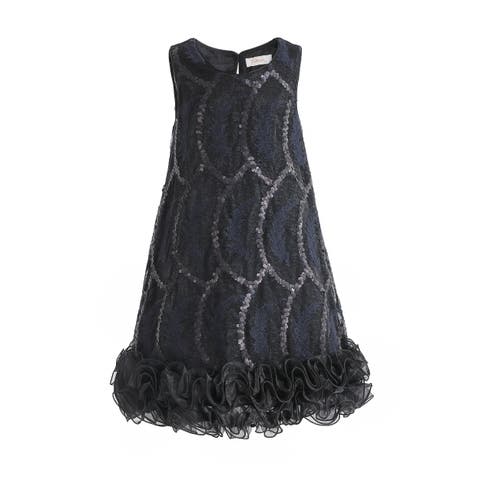 Miora Ruffle Sequin Dress
