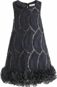 Tulleen Miora Ruffle Sequin Dress