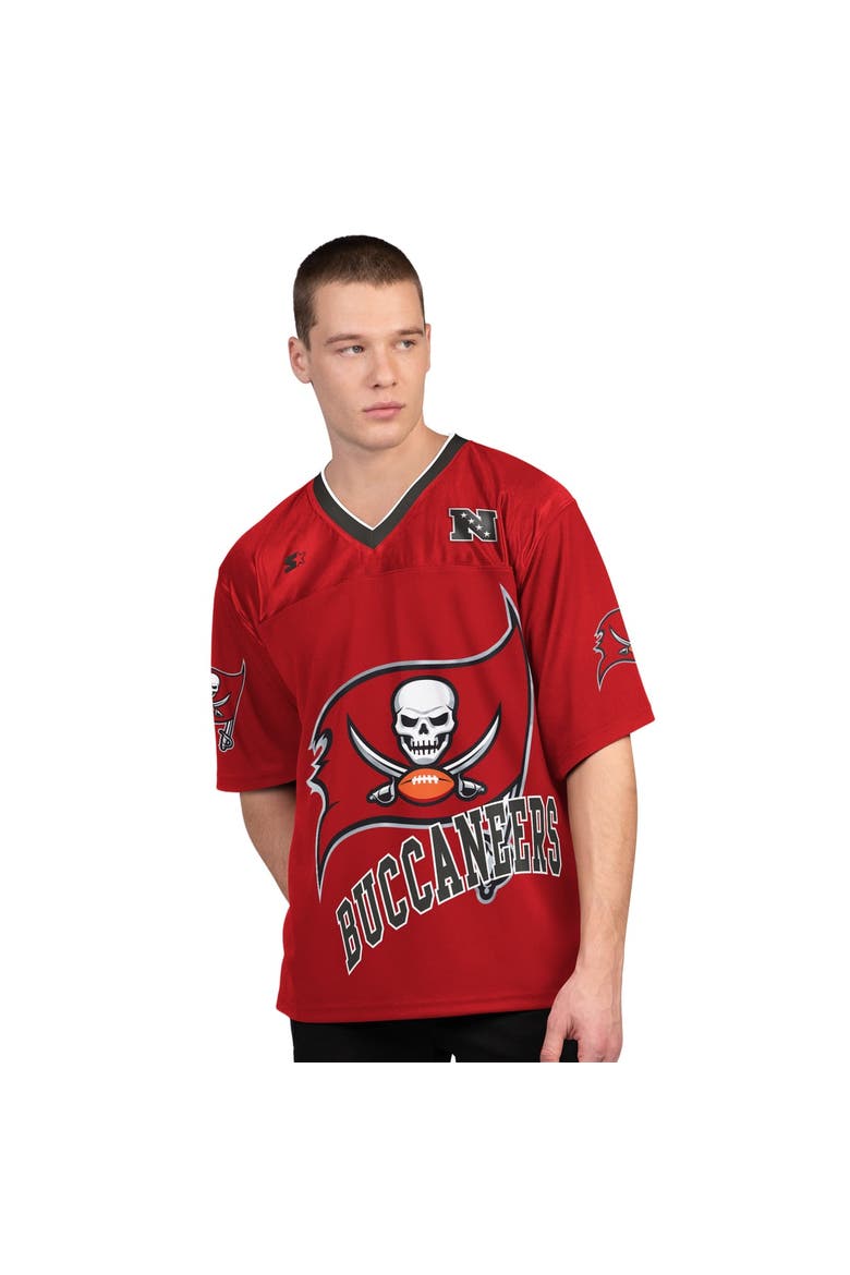 Men's Starter Red/White Tampa Bay Buccaneers Short Sleeve & Long Sleeve T-Shirt Combo Pack, Alternate, color, Red