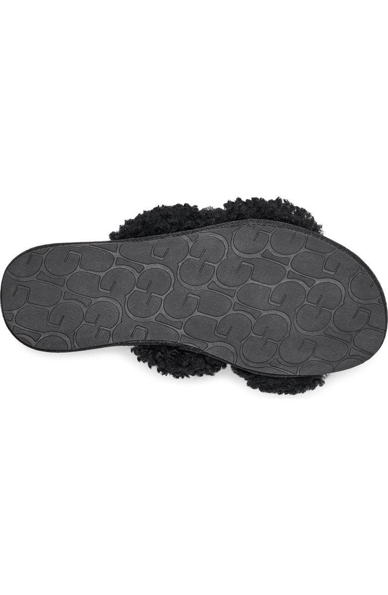 UGG<sup>®</sup> Maxi Curly Genuine Shearling Scuffetta Slipper, Alternate, color,