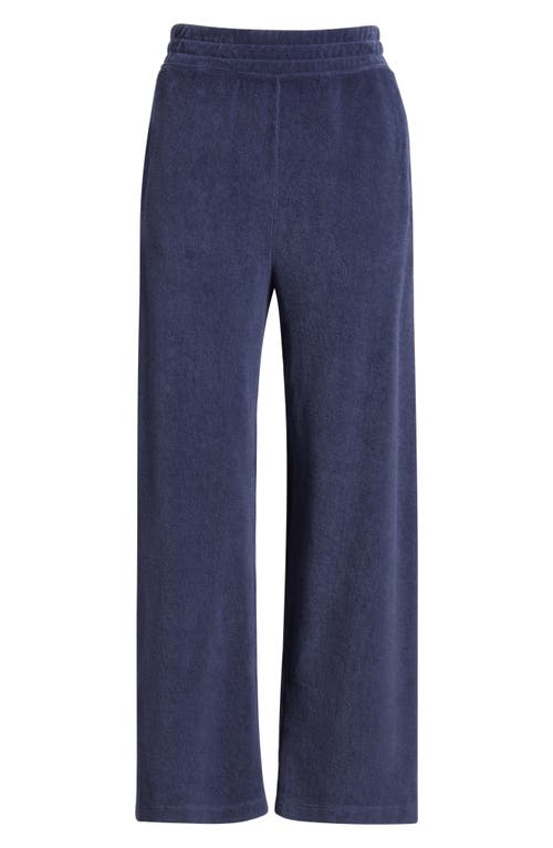 The Great . Victory Micro Terry Wide Leg Sweatpants