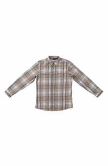 Plaid Long Sleeve Flannel Shirt
