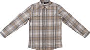 BURNSIDE Plaid Long Sleeve Flannel Shirt