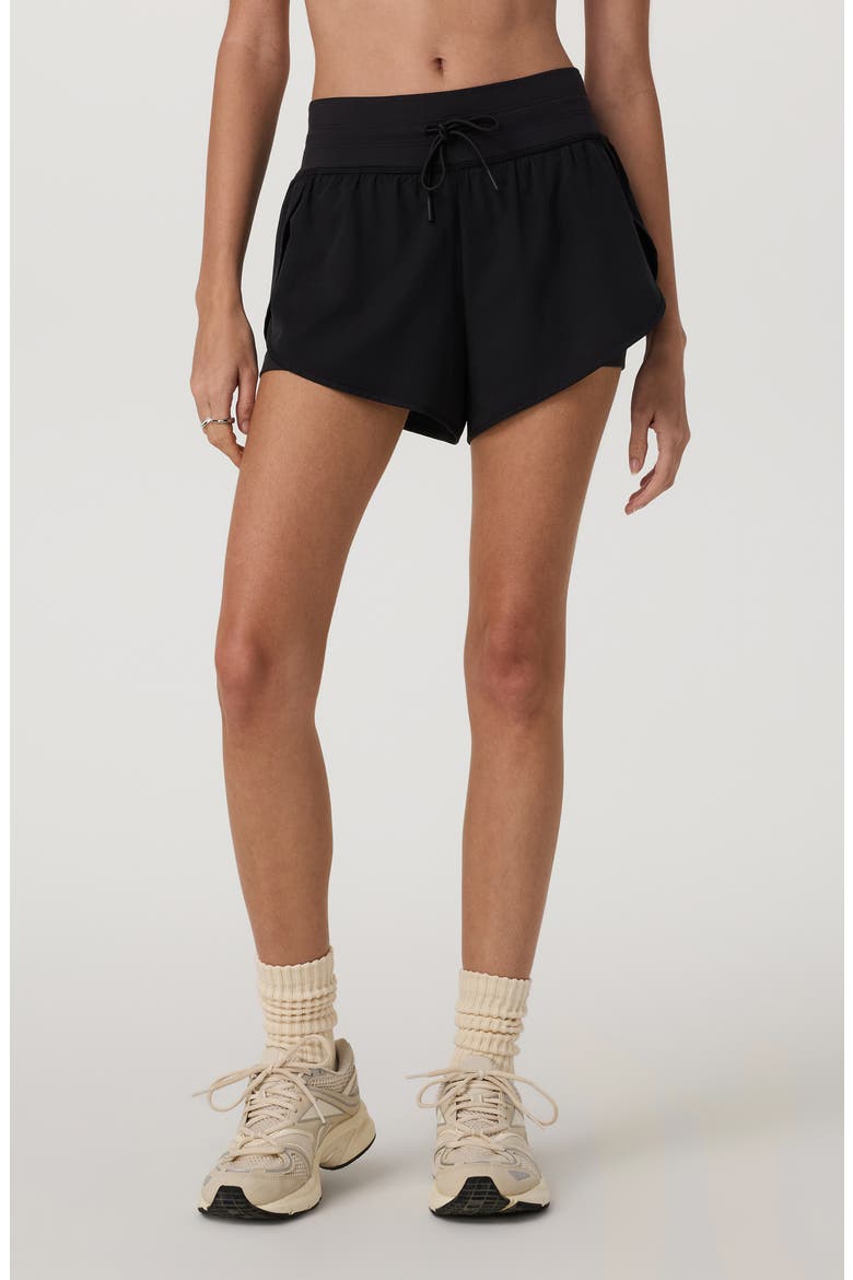Daily Speed Pull-On Shorts, Main, color, BLACK
