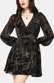 Disturbia Surge Wrap Mini Dress