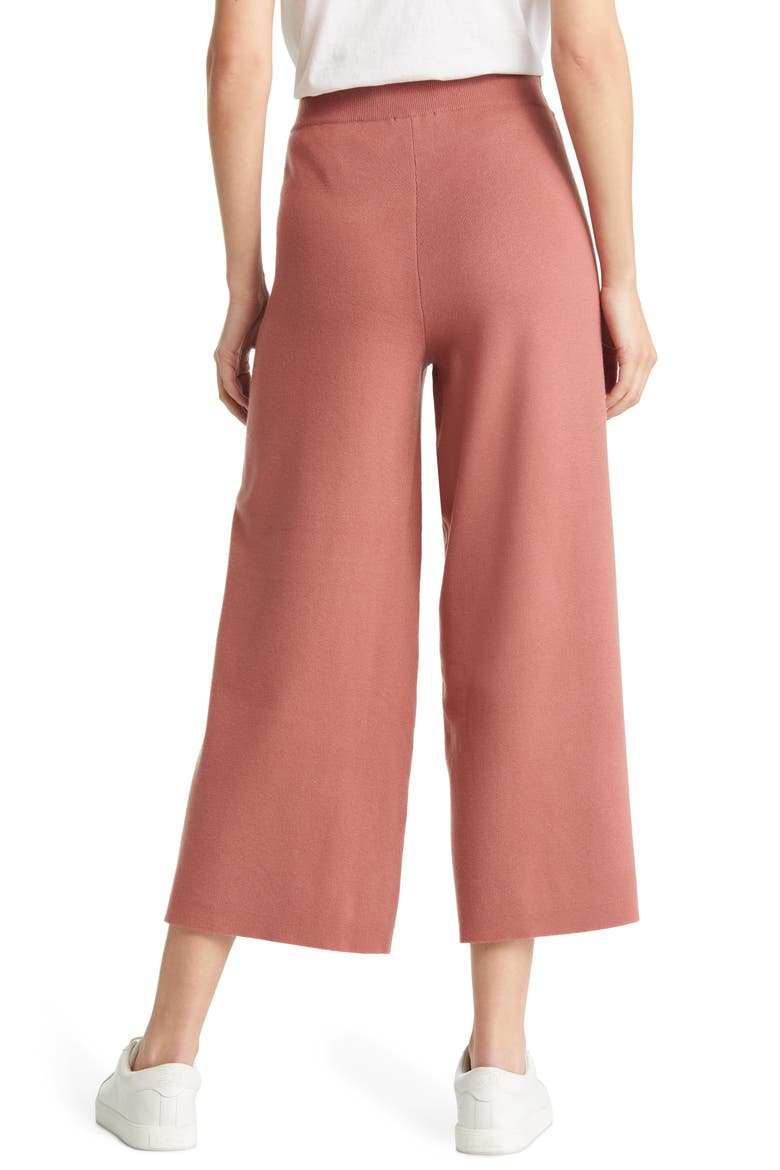 Lisbon Wide Leg Pull-On Pants, Alternate, color, MTDBRKDST