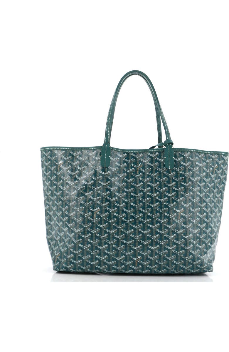 Pre-Owned Goyard Saint Louis Tote Coated Canvas PM, Alternate, color, Green