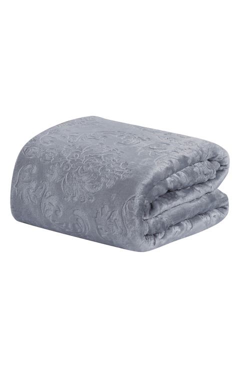 Embossed Versailles Throw Blanket