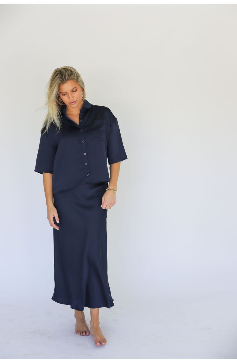 By Tess Collection Ella Skirt, Alternate, color, White