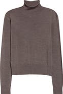 Kallmeyer Idris Merino Wool & Silk Turtleneck Sweater