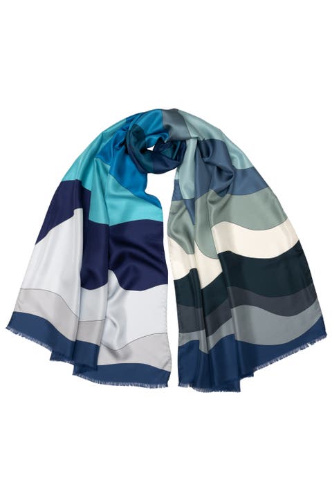 Onda - Silk Scarf Shawl