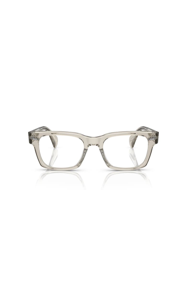 Oliver Peoples 51mm Square optical glasses, Alternate, color, Grey