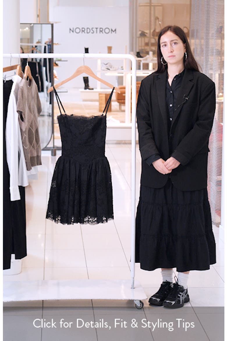 Chloe Broderie Anglaise Minidress video