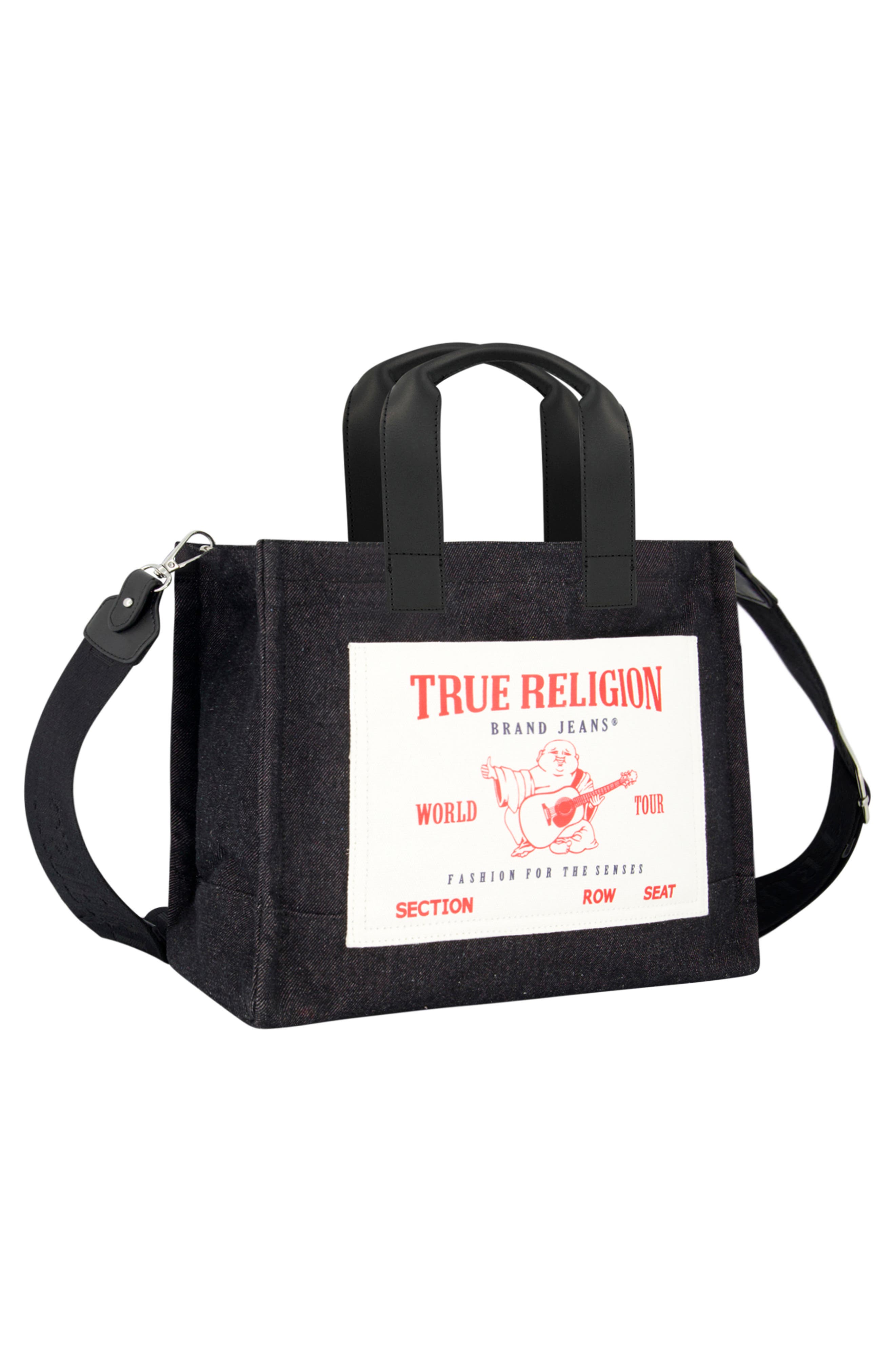 True Religion Brand Jeans Medium Tote Bag, Alternate, color, 