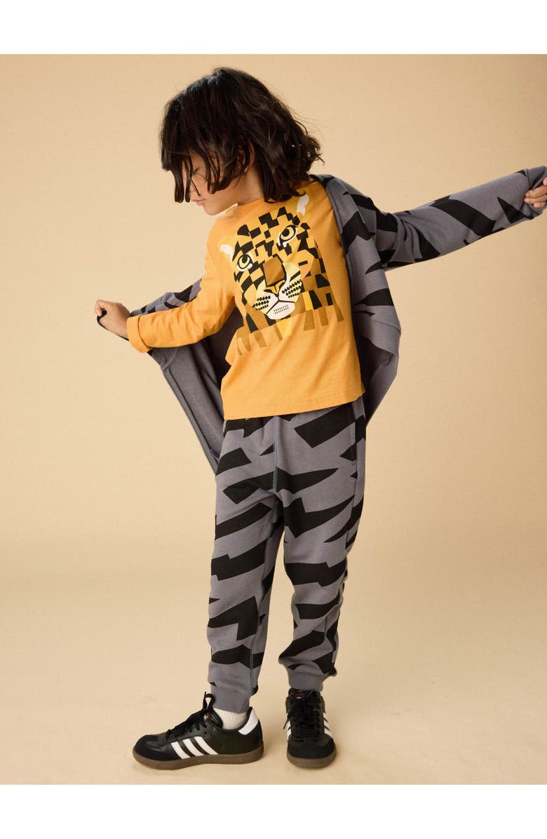 Tea Collection Going Places Joggers, Alternate, color, Lightning Stripes