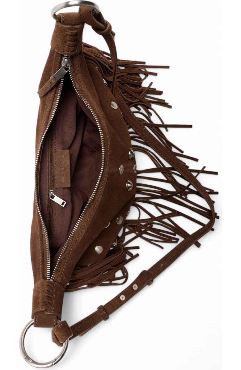 Walter Baker Willow Fringe Mini Hobo Handbag, Alternate, color,